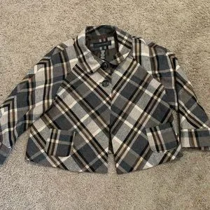 Tartan hot sale bolero jacket